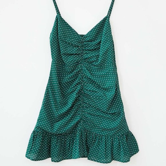 Urban Outfitters Dresses & Skirts - NWT Urban Outfitters Mar Polka Dot Cinched Mini Dress